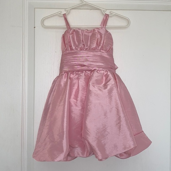Kid formal dress pink and white with jacket Size 6-12M - Picture 5 of 8